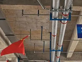 阿拉善右管廊支架的安装方法